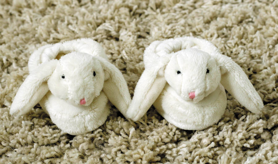 rabbit slippers baby