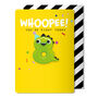 Happy 8th Birthday Card | Dino Magnet, thumbnail 1 of 2