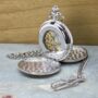 Personalised Eid Mubarak Dual Pocket Watch, thumbnail 9 of 10