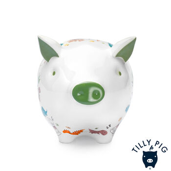Tilly Pig Dinosaur Piggy Bank, 4 of 8