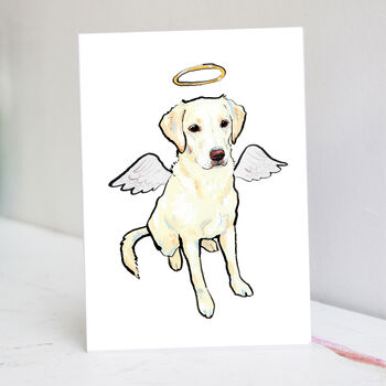 Yellow Labrador Christmas Card, 3 of 7