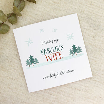 Fabulous Husband Christmas Card, 4 of 4