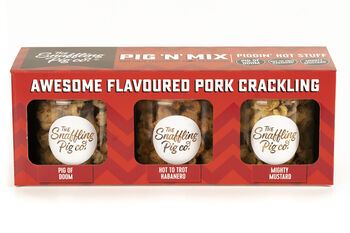Pork Crackling Jar Bundle Of Mixed Flavours, 5 of 5