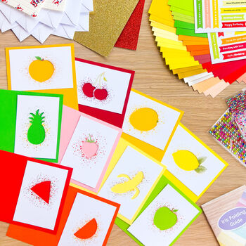 Summer Fruits Card Making Kit, 2 of 12