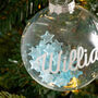 Personalised Glass Star Bauble, thumbnail 2 of 6