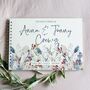 Winter Wildflowers Wedding Reception Guest Book, thumbnail 1 of 3