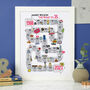 35th Birthday Personalised Print ‘The Road To 35’, thumbnail 8 of 11