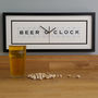 Beer O Clock Frame Clock, thumbnail 1 of 8