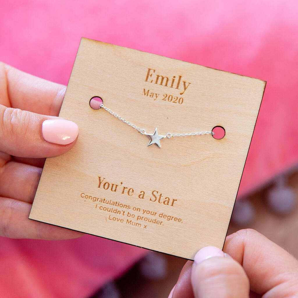 'You're A Star' Personalised Sterling Silver Necklace, 1 of 12