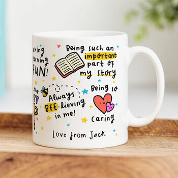 Personalised Teacher Thank You Mug, 3 of 4