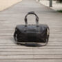 Genuine Leather Weekend Bag With Leather Straps Detail, thumbnail 11 of 11