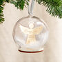 Remembrance Angel Personalised Christmas Bauble, thumbnail 1 of 2