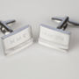 Personalised Cufflinks With Initials, thumbnail 1 of 4