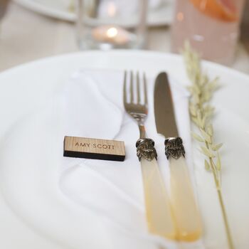 Personalised Wedding Table Number And Place Names, 7 of 7
