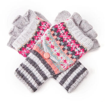 Fabulous Fairisle Knit Gloves, 9 of 12