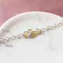 Sterling Silver Bee Bracelet, thumbnail 4 of 5