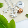 Personalised Squirrel Charm Necklace, thumbnail 2 of 5