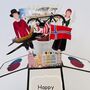 Norway Themed 3D Birthday Card, thumbnail 1 of 6