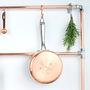 Copper And Chrome Pan Rack, thumbnail 2 of 2