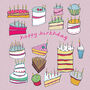 'Cakes' Birthday Card, thumbnail 3 of 4