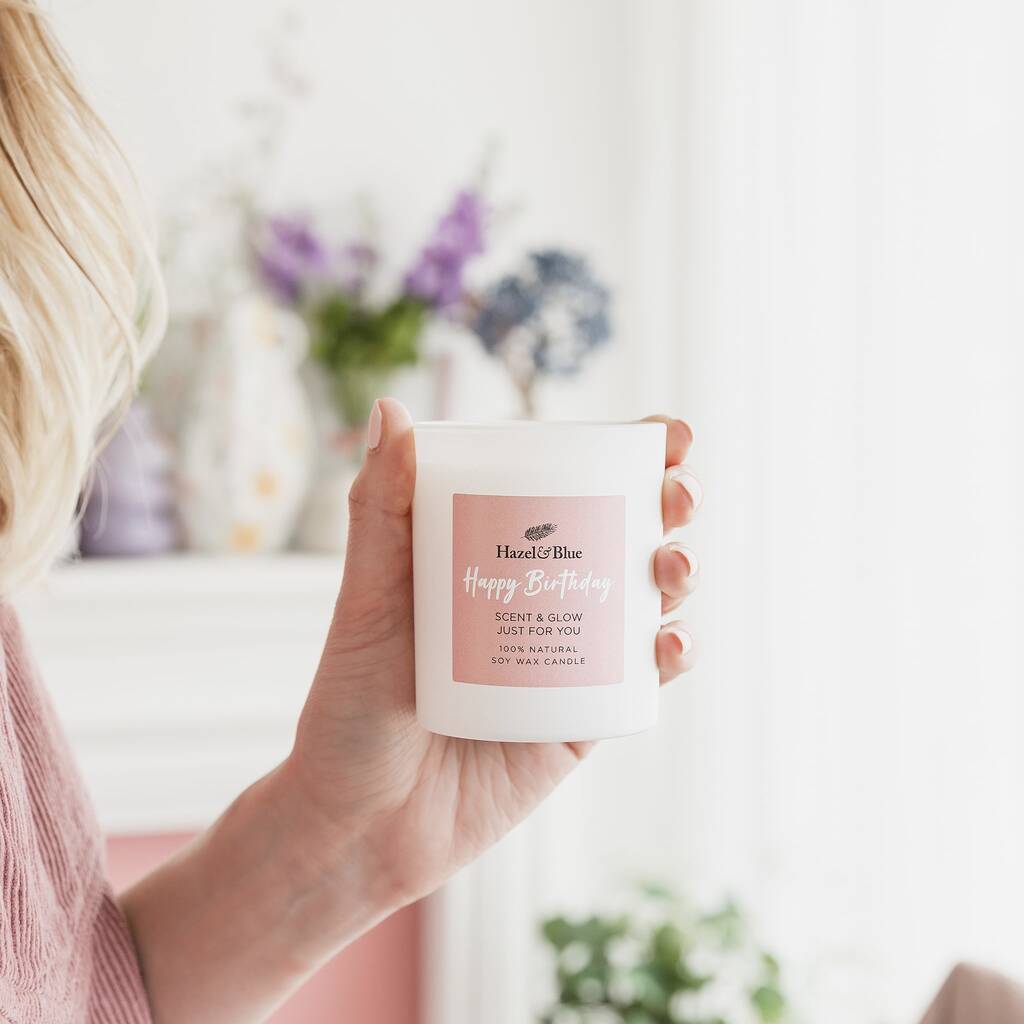 Happy Birthday Pamper Aromatherapy Gift Box By Hazel & Blue