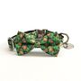 The Alderley Green Botanical Dog Collar Bow Tie, thumbnail 6 of 6