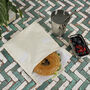 A Slice Of Green Organic Cotton Sandwich Bag/Food Wrap, thumbnail 3 of 11