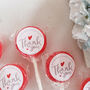 Personalised Thank You Lollipops/Wedding Favours, thumbnail 3 of 7