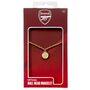 Arsenal Football Club Gold Finish Ballbead Bracelet, thumbnail 2 of 3