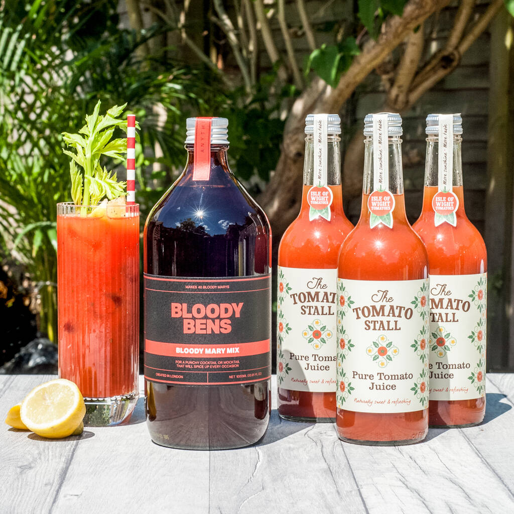 Large Bloody Mary Mix With Triple Tomato Juice Pack By Bloody Bens