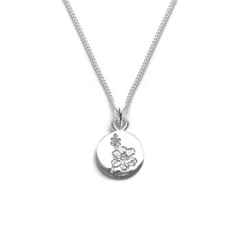 Personalised Lingua Flora Necklace, 10 of 12