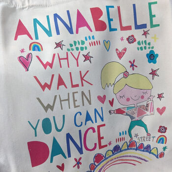 Personalised Dancer Bag, 12 of 12