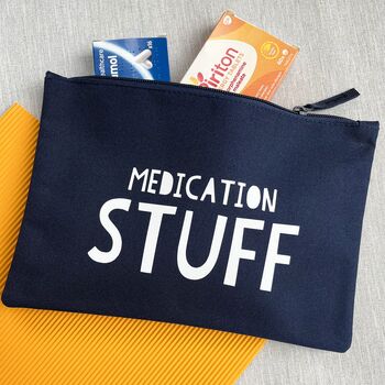 Personalised Medication Stuff Storage Pouch/Bag, 2 of 6