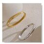 Monaco D'or Gold Ombré Vintage Pavé Row Charm Bangle, thumbnail 2 of 5