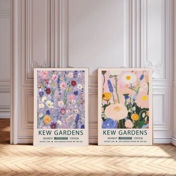 Set Of Two Kew Gardens Botanical Art Prints, 2 of 4
