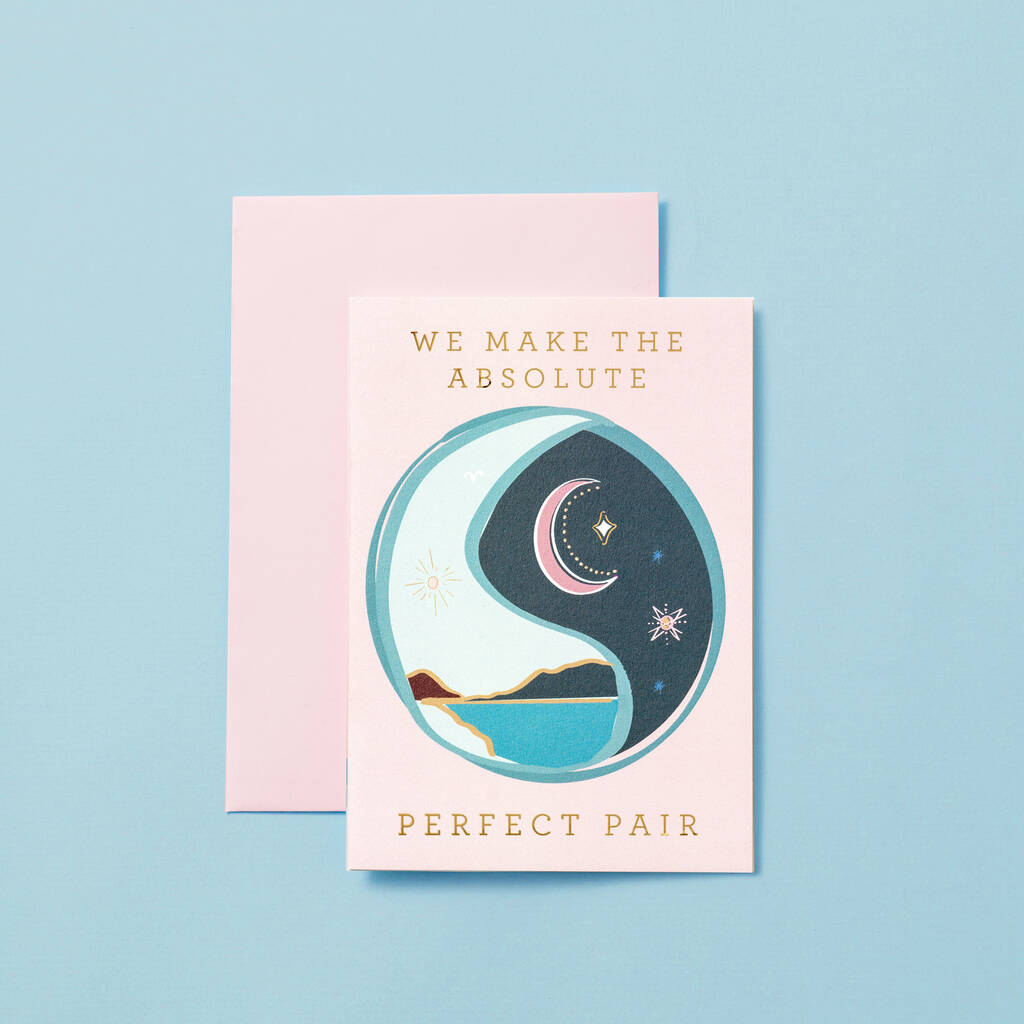 'We Make The Percent Pair' Love Card