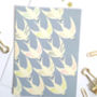 Pack Of Eight Bird Patterned Greetings Cards, Gift Set, thumbnail 9 of 11