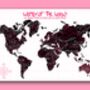 Women Of The World Map Print, thumbnail 2 of 5