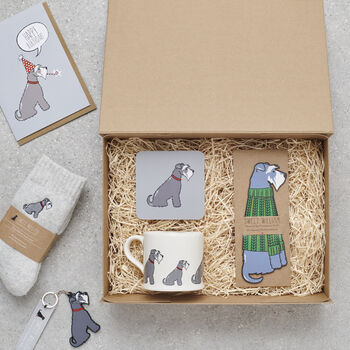 Schnauzer Dog Bookmark Personalised Option, 8 of 12