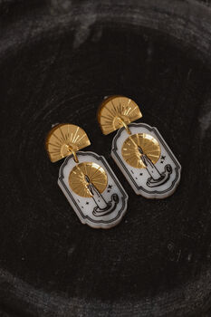 Illuminated Candle Earrings, 2 of 3