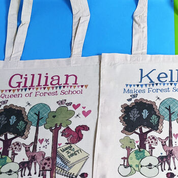 Personalised Forest School Bag, 7 of 12