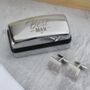 Personalised Wedding Party Cufflinks, thumbnail 4 of 5