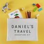 Personalised Kids Travel Kit Pouch, thumbnail 1 of 2