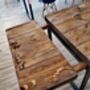 Reclaimed Industrial Classic End Extending Table, thumbnail 3 of 4