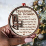 Christmas In Heaven Memorial Ornament Bereavement Gift, thumbnail 4 of 7