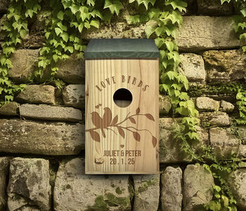 Love Birds Bird Box, 5 of 6