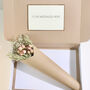 Everlasting Dried Pink Roses And English Gypsophila Flowers Bouquet, thumbnail 4 of 6