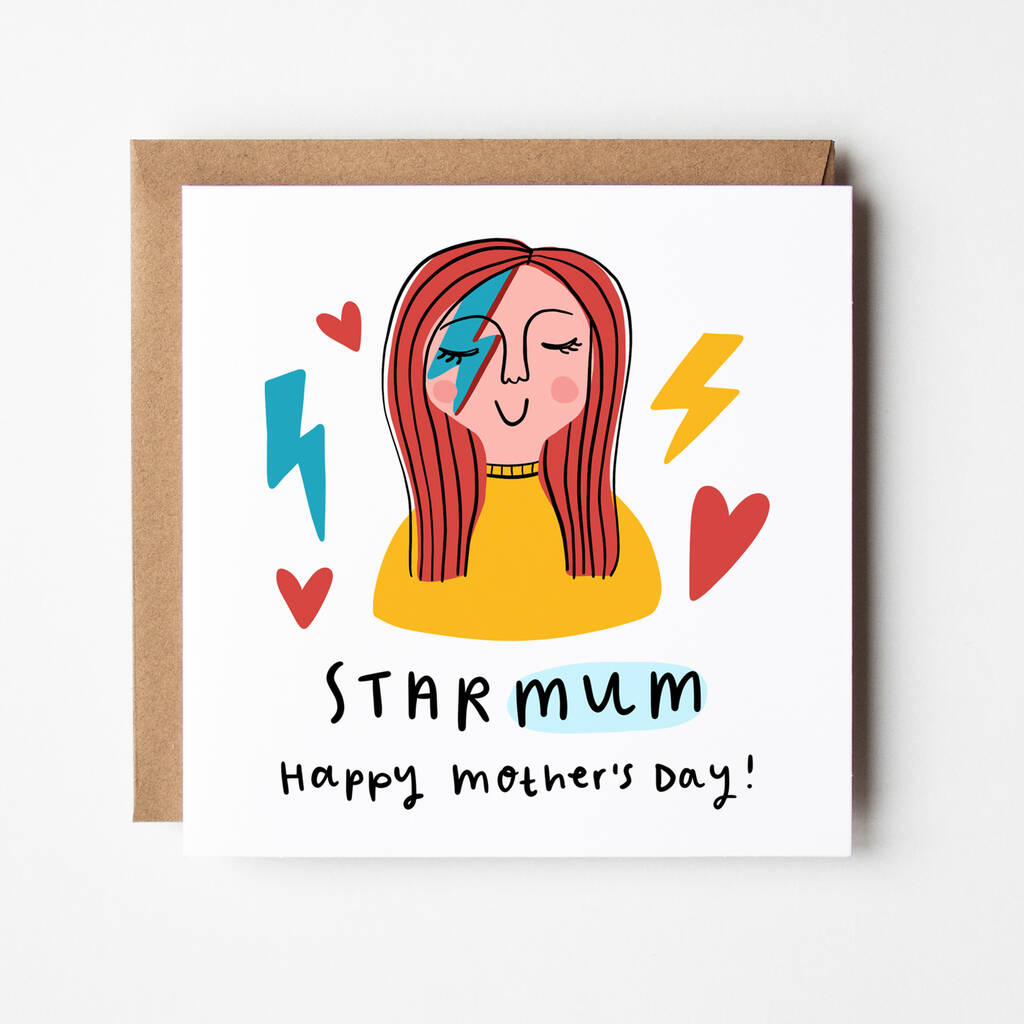 'Starmum' Mother's Day Card By Arrow Gift Co