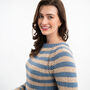 Rosie Striped Jumper Knitting Kit, thumbnail 6 of 12