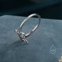 Adjustable Cat Ring In Sterling Silver, thumbnail 5 of 12